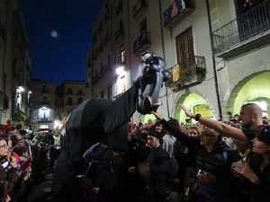 Fires 2015. Ball de la Cercavila del Pregó a la plaça del Vi