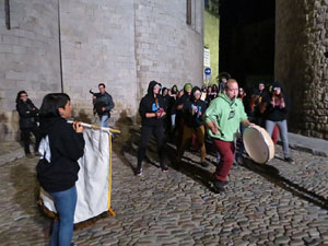 Fires 2015. Bateria de Girona. Cercavila de percusionistes