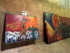 Fires 2015. Exposició Angelus Novus 2015. Homenatge a Walter Benjamin, de Lluís Bosch Martí