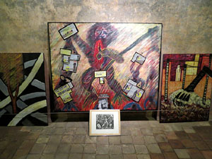 Fires 2015. Exposició Angelus Novus 2015. Homenatge a Walter Benjamin, de Lluís Bosch Martí