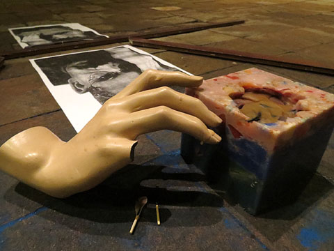 Obres de Bosch Martí a l'exposició Angelus Novus 2015