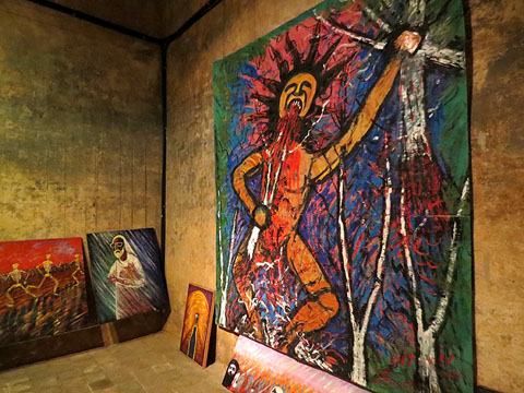 Obres de Bosch Martí a l'exposició Angelus Novus 2015