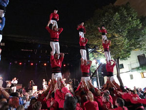 Fires 2015. Els castells de vigília, amb els Marrecs de Salt i Castellers de l'Alt Maresme