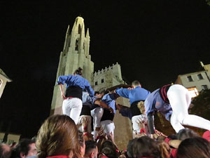 Fires 2015. Els castells de vigília, amb els Marrecs de Salt i Castellers de l'Alt Maresme