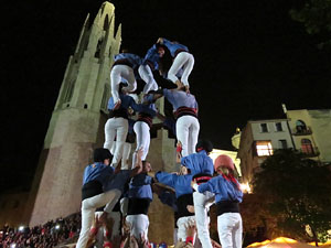 Fires 2015. Els castells de vigília, amb els Marrecs de Salt i Castellers de l'Alt Maresme