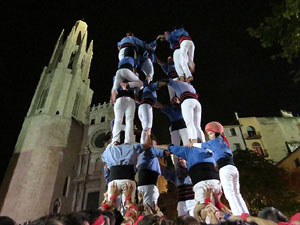 Fires 2015. Els castells de vigília, amb els Marrecs de Salt i Castellers de l'Alt Maresme