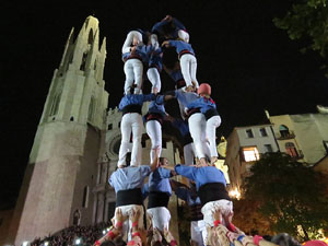 Fires 2015. Els castells de vigília, amb els Marrecs de Salt i Castellers de l'Alt Maresme