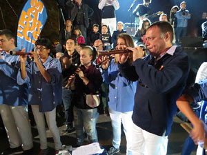 Fires 2015. Els castells de vigília, amb els Marrecs de Salt i Castellers de l'Alt Maresme