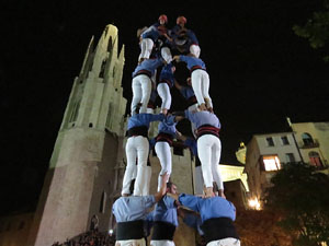 Fires 2015. Els castells de vigília, amb els Marrecs de Salt i Castellers de l'Alt Maresme