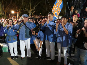 Fires 2015. Els castells de vigília, amb els Marrecs de Salt i Castellers de l'Alt Maresme