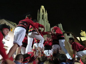 Fires 2015. Els castells de vigília, amb els Marrecs de Salt i Castellers de l'Alt Maresme
