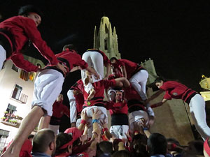 Fires 2015. Els castells de vigília, amb els Marrecs de Salt i Castellers de l'Alt Maresme