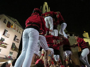 Fires 2015. Els castells de vigília, amb els Marrecs de Salt i Castellers de l'Alt Maresme