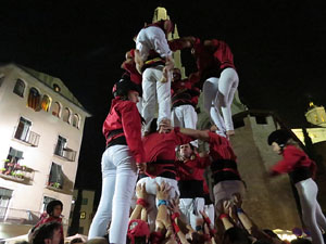 Fires 2015. Els castells de vigília, amb els Marrecs de Salt i Castellers de l'Alt Maresme