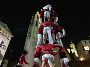 Fires 2015. Els castells de vigília, amb els Marrecs de Salt i Castellers de l'Alt Maresme