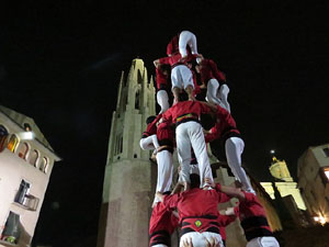 Fires 2015. Els castells de vigília, amb els Marrecs de Salt i Castellers de l'Alt Maresme