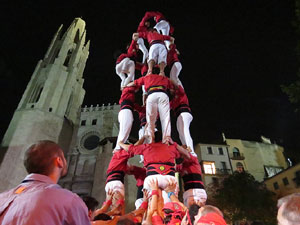Fires 2015. Els castells de vigília, amb els Marrecs de Salt i Castellers de l'Alt Maresme