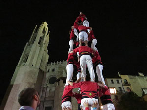 Fires 2015. Els castells de vigília, amb els Marrecs de Salt i Castellers de l'Alt Maresme
