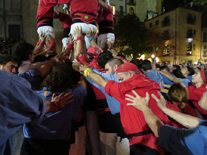 Fires 2015. Els castells de vigília, amb els Marrecs de Salt i Castellers de l'Alt Maresme