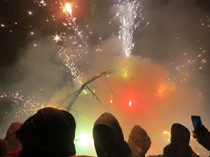 Fires 2015. El Correfoc, amb els Diables de l'Onyar