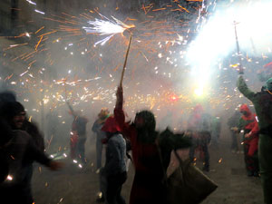 Fires 2015. El Correfoc, amb els Diables de l'Onyar