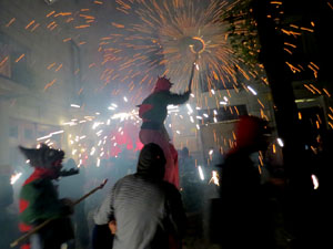 Fires 2015. El Correfoc, amb els Diables de l'Onyar