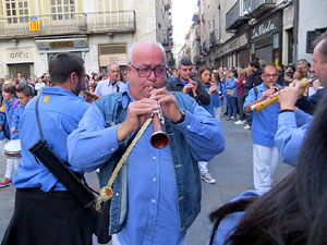 Fires 2015. Diada Castellera de Sant Narcís amb Marrecs de Salt, Minyons de Terrassa i Capgrossos de Mataró
