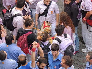 Fires 2015. Diada Castellera de Sant Narcís amb Marrecs de Salt, Minyons de Terrassa i Capgrossos de Mataró