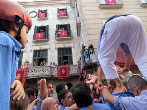 Fires 2015. Diada Castellera de Sant Narcís amb Marrecs de Salt, Minyons de Terrassa i Capgrossos de Mataró