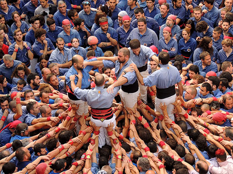Actuació dels Capgrossos de Mataró