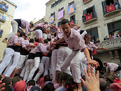 Descarregada dels Minyons de Terrassa