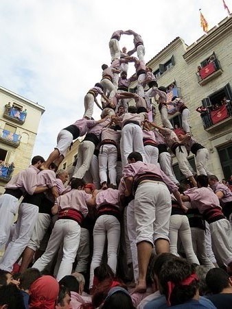 Actuació dels Minyons de Terrassa