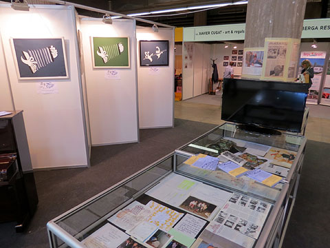 L'exposició de pintures de Xavier Cugat