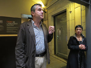 Fires 2015. Exposició Fugint de l'Holocaust. Catalunya i els refugiats jueus de la Segona Guerra Mundial, al Museu d'Història dels Jueus