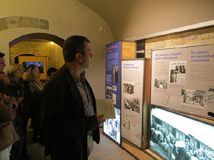 Fires 2015. Exposició Fugint de l'Holocaust. Catalunya i els refugiats jueus de la Segona Guerra Mundial, al Museu d'Història dels Jueus