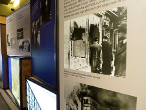 Fires 2015. Exposició Fugint de l'Holocaust. Catalunya i els refugiats jueus de la Segona Guerra Mundial, al Museu d'Història dels Jueus