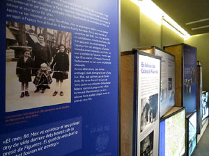 Fires 2015. Exposició Fugint de l'Holocaust. Catalunya i els refugiats jueus de la Segona Guerra Mundial, al Museu d'Història dels Jueus