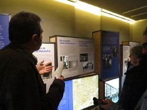 Fires 2015. Exposició Fugint de l'Holocaust. Catalunya i els refugiats jueus de la Segona Guerra Mundial, al Museu d'Història dels Jueus