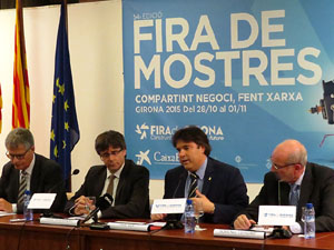 Fires 2015. Inauguració de la 54a Fira de Mostres a Fira de Girona