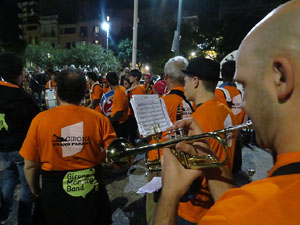 Fires 2015. Girona Grand Parade, cercavila musical de bandes pels carrers de Girona