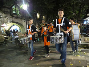 Fires 2015. Girona Grand Parade, cercavila musical de bandes pels carrers de Girona