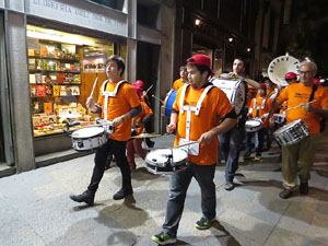 Fires 2015. Girona Grand Parade, cercavila musical de bandes pels carrers de Girona