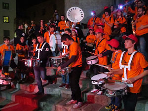 Fires 2015. Girona Grand Parade, cercavila musical de bandes pels carrers de Girona