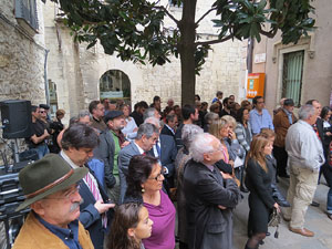 Fires 2015. Inauguració de l'exposició Girona en època contemporània. Les capitalitats de la ciutat (1800-1939)