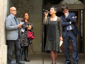 Fires 2015. Inauguració de l'exposició Girona en època contemporània. Les capitalitats de la ciutat (1800-1939)