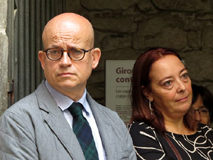 Fires 2015. Inauguració de l'exposició Girona en època contemporània. Les capitalitats de la ciutat (1800-1939)