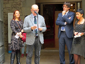 Fires 2015. Inauguració de l'exposició Girona en època contemporània. Les capitalitats de la ciutat (1800-1939)