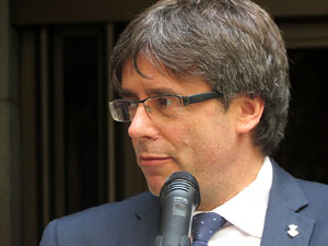 Fires 2015. Inauguració de l'exposició Girona en època contemporània. Les capitalitats de la ciutat (1800-1939)