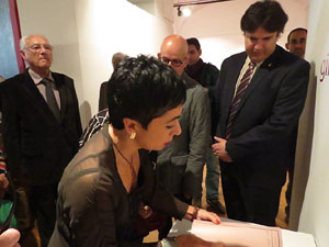 Fires 2015. Inauguració de l'exposició Girona en època contemporània. Les capitalitats de la ciutat (1800-1939)