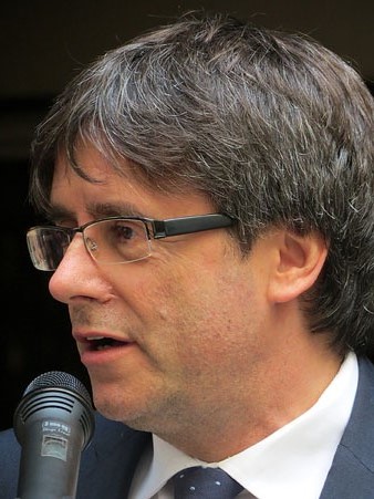 Carles Puigdemont i Casamajó, alcalde de Girona